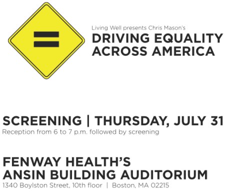 Driving Equality world premiere flyer